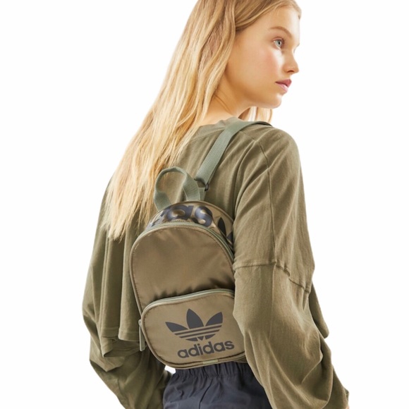 adidas mini backpack green